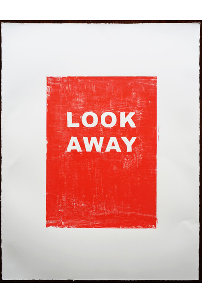 Tim Etchells, Look Away, 2014, Courtesy of the artist and Vitrine, London