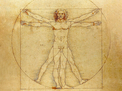 Leonardo da Vinci, El hombre de Vitruvio (c. 1492)