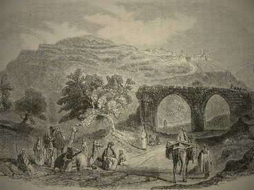 Es una práctica de lectura. Leer el espacio sin imponerle de inmediato una forma. De Dan a Beersheba, 1884, o la tierra de la promesa tal como aparece ahora. Palestina