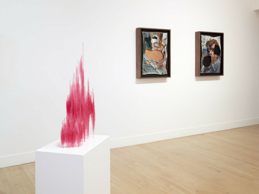 Won Ju Lim. Casting, Exhibition view. Courtesy of Haines Gallery