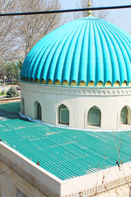 The Bobur National Park in Andijan, Uzbekistan, commemorates the Mughal emperor Babur 