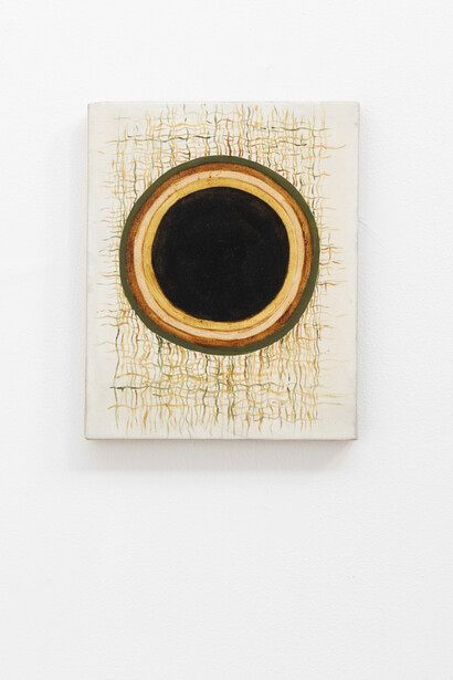 Marissa Stoffer, artist pigments on canvases. Courtesy of Vermillon & Partners