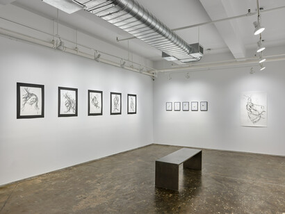 Exhibition view, Carolyn Martin, Strength In Structures, 2024, A.I.R. Gallery, Brooklyn, NY