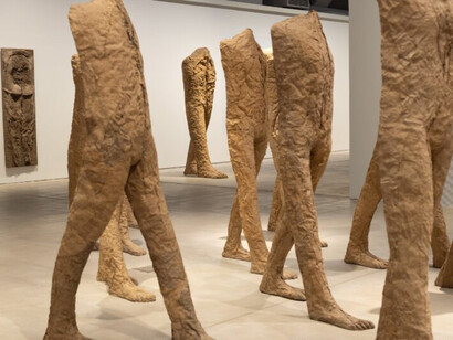 Magdalena Abakanowicz, Crossing boundaries, exhibition view. Courtesy of HAM