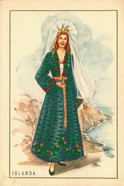 Traditional Icelandic suit