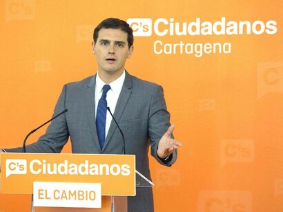 Añbert Rivera, líder de Ciudadanos