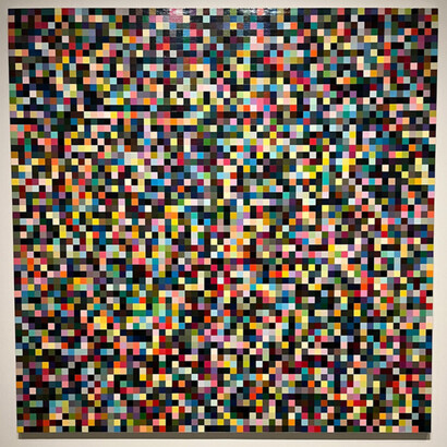 4096 Couleurs de Richter explore la couleur comme un champ infini, ordonné méthodiquement jusqu’à dissoudre toute hiérarchie et toute expression individuelle