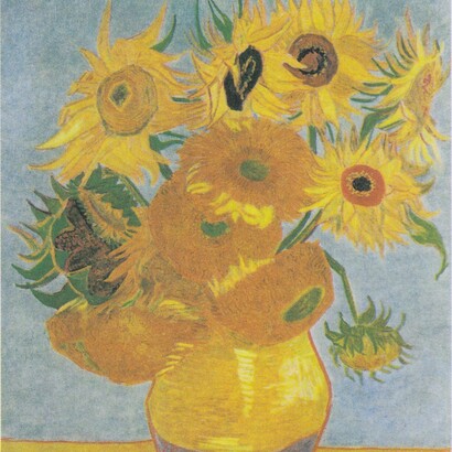 Vincent Van Gogh, "Dodici girasoli in un vaso", 1889, Philadelphia Museum of Art, USA