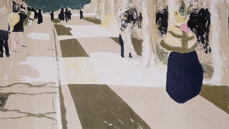 Édouard Vuillard, The Avenue (1899)