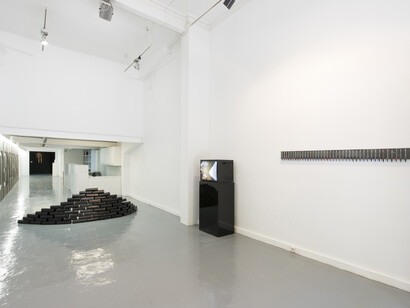 View of the exhibition of Avelino Sala "Walk to the end of the world". Image courtesy of ADN Gallery