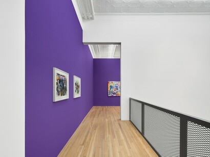 Denzil Forrester, Two islands, one world, exhibition view. Courtesy of Andrew Kreps Gallery