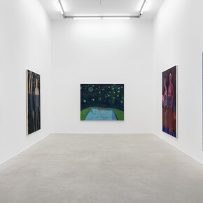 Katherine Bradford, Humankind, exhibition view. Courtesy of the artist and kaufmann repetto. Photo by Andrea Rossetti
