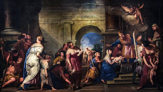 Apresentação de Jesus no Templo Gregorio Lazzarini. Seja visto como um ser divino, um líder espiritual ou um personagem mitológico, Jesus Cristo continua a ser uma das figuras mais influentes da história da humanidade, e o estudo dessas conexões pode ajudar a entender melhor as raízes das religiões e crenças ao longo dos séculos