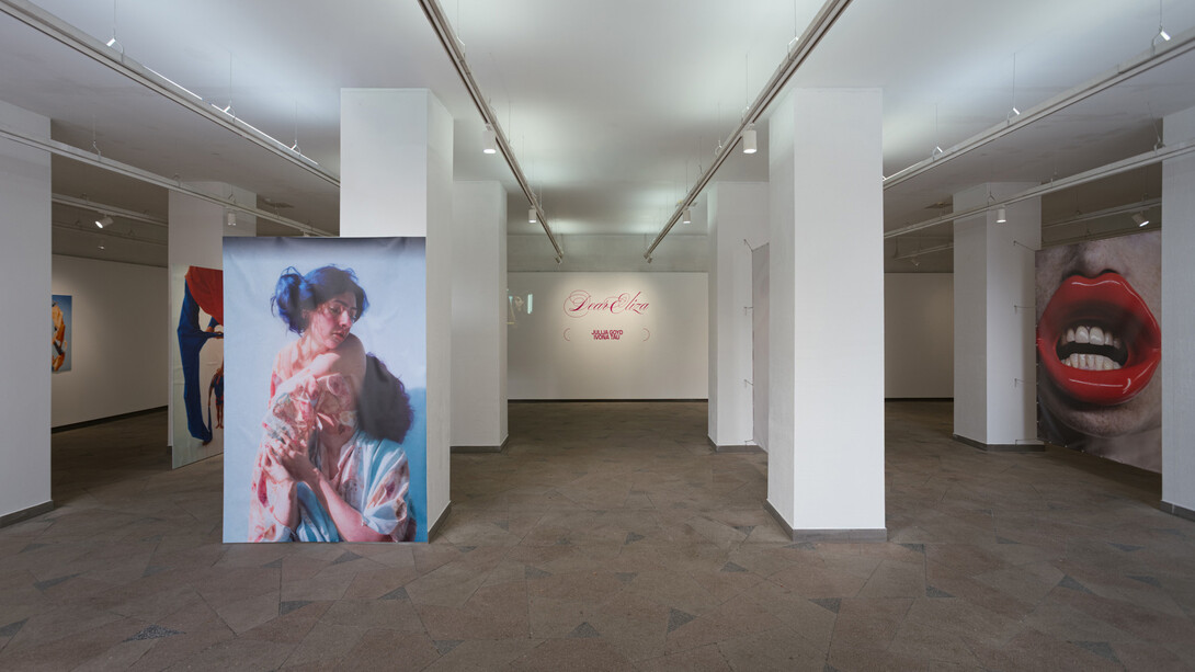 Various artists, Dear Eliza, exhibition view. Courtesy of Pamėnkalnio Gallery