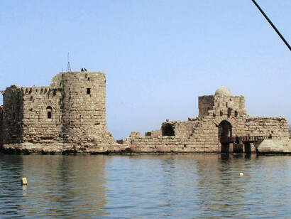 Sidon Sea Castle in Lebanon, where Hezbollah plays a complex role