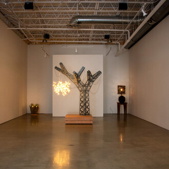 Roman de Salvo, Electrospectrum, exhibition view. Courtesy of Quint Gallery