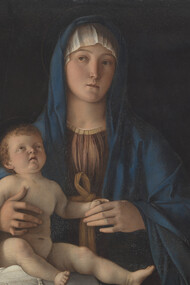 Giovanni Bellini. "Madonna  con Santa Caterina e Maria Maddalena" (Sacra Conversazione Renier)