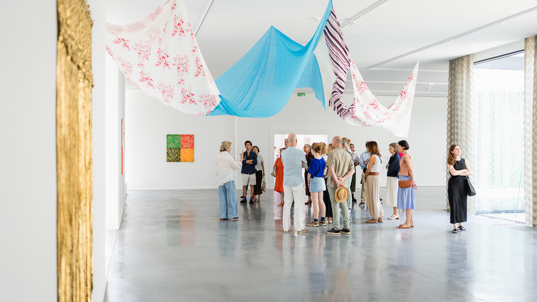 Various artists, 10th biennial of painting, exhibition view. Courtesy of Museum Dhondt-Dhaenens