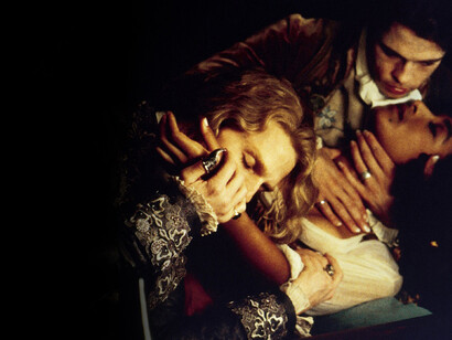 Una scena del film "Intervista con il vampiro"