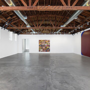 Al Held, Epic abstraction, exhibition view. Courtesy of James Fuentes
