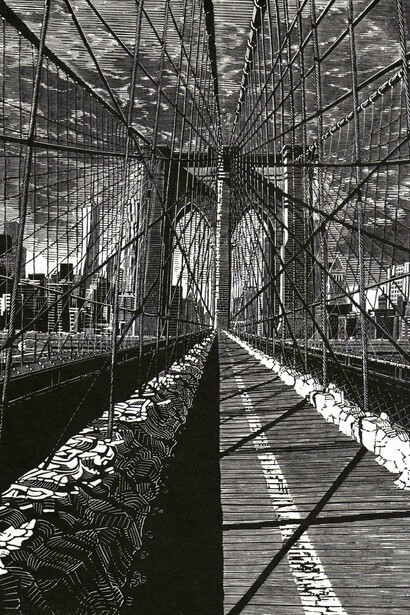 Anne Desmet, Brooklyn Bridge: New Day, 2015