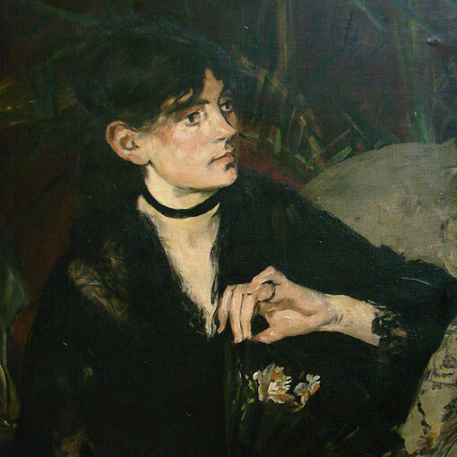 «Berthe Morisot à l'éventail» (1874), Manet