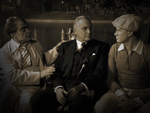 Master i Margarita (Russia, 2005)
Da sinistra a destra: Berlioz, Satana/Woland, Bezdomny
