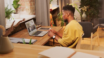 A remote meeting highlights the importance of fostering a workplace culture that values both productivity and employee well-being