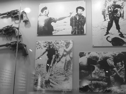 Museo dei Residuati Bellici, che esposte immagini e testimonianze decisamente toccanti, molte delle quali diventate tristemente famose negli anni ’60 e ’70