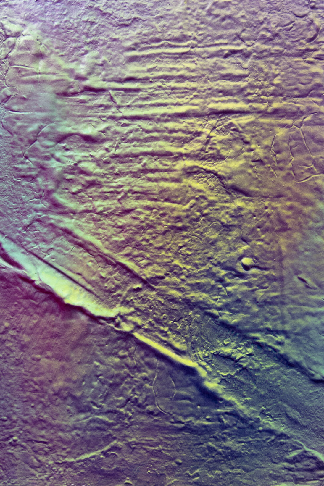 Alan Sastre, Babble #15 (2015), Acrylic on canvas, 27 x 22 cm
