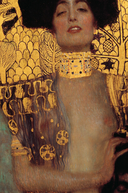 „Judith“ (1901), Ausschnitt - Gustav Klimt