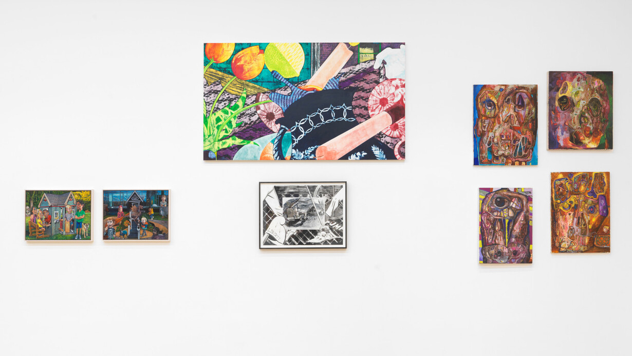 Installation view, Retinal Hysteria, Curated by Robert Storr, 2023. Courtesy of Venus Over Manhattan