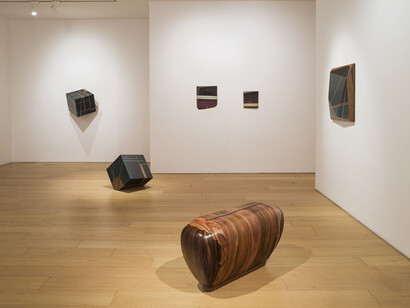 Antrea Tzourovits, Empty hums, exhibition view. Courtesy of Bernier Eliades Gallery 