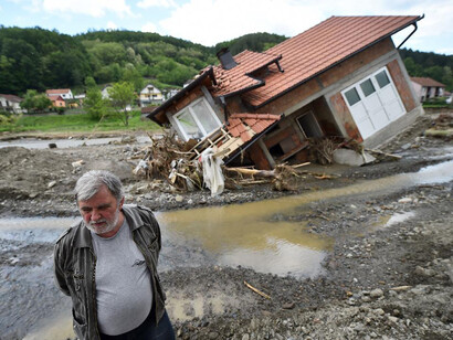 Flooding effects in Balkans