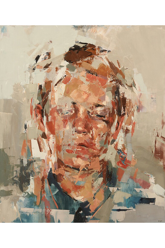 Kai Samuels-Davis, The Mediator, 24 x 20 inches