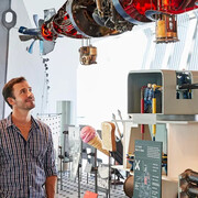 Action stations, exhibition view. Courtesy of the Australian National Maritime Museum