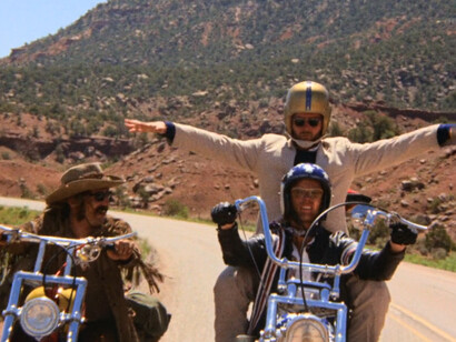 Easy Rider, film di Dennis Hopper (1969), scena dal film. Uno degli elementi che la New Hollywood ha saputo scardinare è stato proprio il modo di collegare tra loro le singole inquadrature