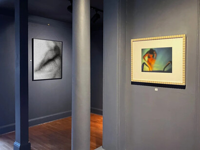 Kim Reierson, Cuando el pintor sueña (In the dream of a painter), exhibition view. Courtesy of Robin Rice Gallery