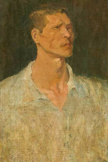 Ai-Mitsu, Self-portrait (detail), 1944. Courtesy of the National Museum of Modern Art