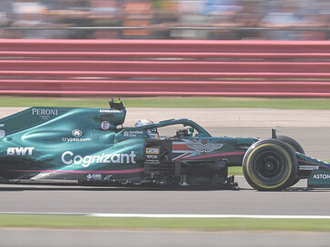 Sebastian Vettel, F1 British Grand Prix 2021