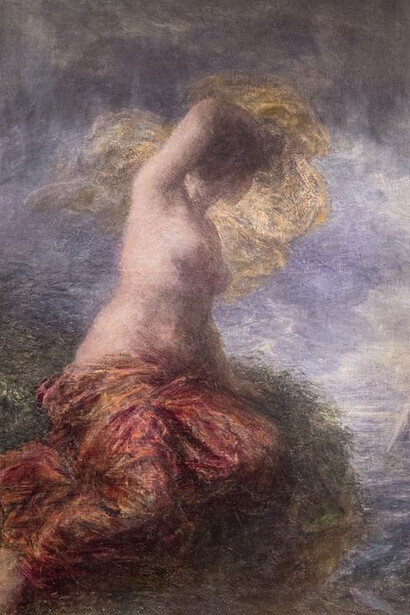 Ariane abandonnée, 1899 - Huile sur toile, 55,5 x 46 cm. Musée des Beaux-Arts, Lyon