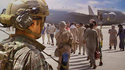 US troops evacuated thousands of people from Afghanistan