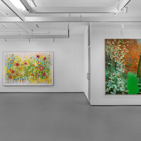 Ross Caliendo, Twin habit, exhibition view. Courtesy of Ross + Kramer Gallery