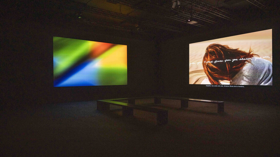 Sky Hopinka, Fainting spells, exhibition view. Courtesy of the Guggenheim Museum Bilbao