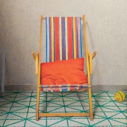 Bernardino Luino, Sdraio, olio su tavola, cm 33,5x25, 2018