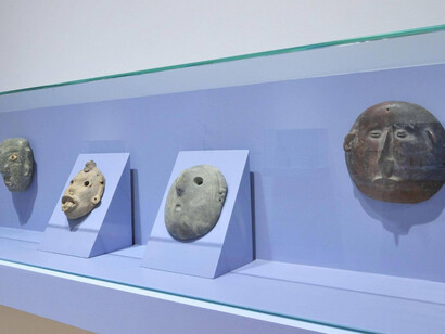 Vislumbres de la bóveda, Exhibition view. Courtesy of Museo Amparo 