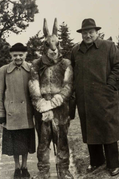 Unknown Maker, Untitled [“St. Peter, Nordsee, Ostern” (“St. Peter, North Sea, Easter”)] (detail), 1956. Courtesy of Norton Museum of Art