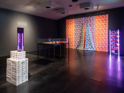 Marion Baruch, Un passo avanti tanti dietro, exhibition view. Courtesy of the Museo Novecento