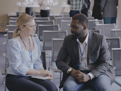 This dynamic discussion captures the essence of investing time and energy into professional relationships, proving that collaboration is key to unlocking your potential