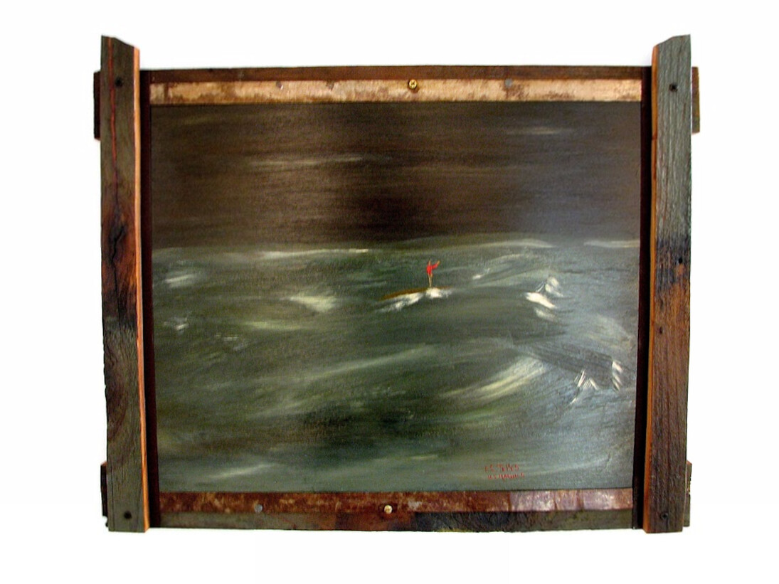 Elias Telles, Self Portrait, 2014. Courtesy of Beth Urdang Gallery